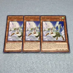 Yugioh Hop Ear Squadron CHIM 1st Ed Rare 3 Card Playset NM - Image 1