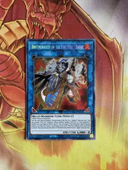 FIGA-EN016 Brotherhood Of The Fire Fist - Eagle - 1st Edition Secret - Yugioh - Image 1