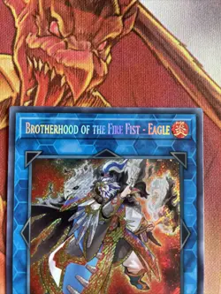 FIGA-EN016 Brotherhood Of The Fire Fist - Eagle - 1st Edition Secret - Yugioh - Image 2