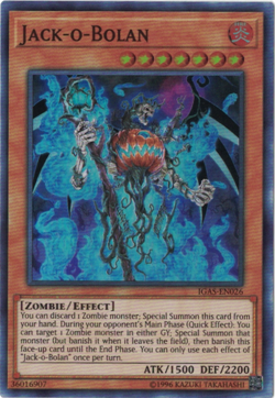 Yu-Gi-Oh! Jack-O-Bolan (NM) Super Rare IGAS-EN026 - Image 1