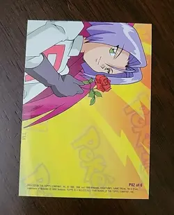 NM! - Topps Pokemon Series 3 Pikachu & Charmander Paint P02 of 6 - Puzzle Card - Image 2