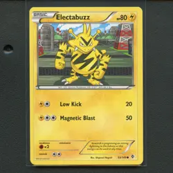 Pokemon TCG Electabuzz 53/149 BW Boundaries Crossed Regular Card EN-LP 2012 - Image 1