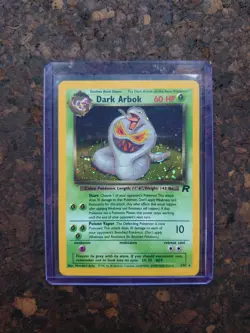 Date Error Dark Arbok 2/82, Holo, Rare, Team Rocket, Unlimited, Pokemon Card - Image 3