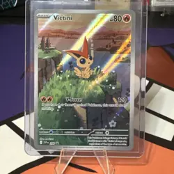 Victini 208 Black Star Promo Full Art Pokemon TCG Card - Near Mint - Image 1