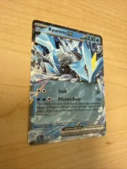 Pokemon Kyurem EX Holo Black Bolt Ultra Rare Card 028/086 NM Condition - Image 2