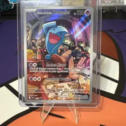 Pokemon TCG Team Rockets Wobbuffet 203 Black Star Promo 🔥 S&V NM Pokemon Card - Image 1