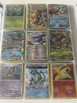 XY, Black And White, Platinum Pokemon Card Binder Collection 100+ Cards - Image 1