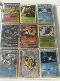 XY, Black And White, Platinum Pokemon Card Binder Collection 100+ Cards - Image 3