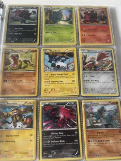 XY, Black And White, Platinum Pokemon Card Binder Collection 100+ Cards - Image 5
