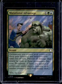 2024 Magic MTG Mutational Advantage Universes Beyond: Fallout R #639 - Image 1