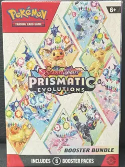 Pokemon Scarlet and Violet Prismatic Evolutions Booster Bundle - Image 1