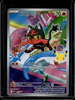 2025 Pokemon MEP Black Star Promos Litten #044 - Image 1