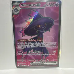 Pokemon TCG Mismagius ex 112/094 Phantasmal Flames Ultra Rare Holo 260 HP - Image 1