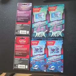 Lot of 6 Pokemon Knock Out Collection Booster Packs Suicune & Kyogre English - Image 2