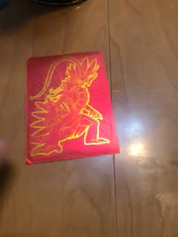 Pokemon Gold Foil Fan Art - Pikachu VMAX #044/185 - Rainbow Gold Card - Image 2