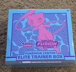Pokemon: Sword & Shield Fusion Strike Pokemon Center Elite Trainer Box 820650809941 - Image 1