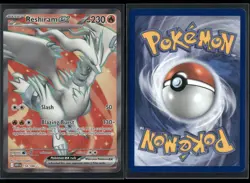 ✰ RESHIRAM EX 158/086 ULTRA RARE WHITE FLARE POKEMON ✰ NM/M - Image 1