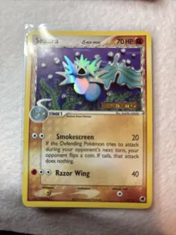 Pokemon Seadra Delta Species 22/101 Reverse Holo Stamped EX Dragon Frontiers LP - Image 2