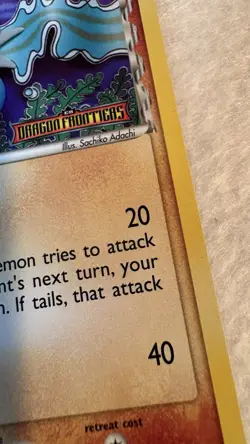 Pokemon Seadra Delta Species 22/101 Reverse Holo Stamped EX Dragon Frontiers LP - Image 4