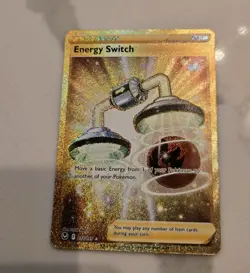 Energy Switch SWSH12: Silver Tempest #212/195 Secret Rare Pokemon Card T4-61 - Image 2