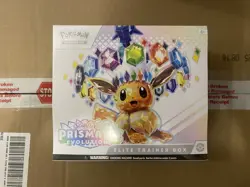 Pokemon TCG S&V Prismatic Evolutions Elite Trainer Box ETB NEW/Factory Sealed - Image 1