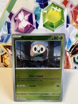 Rowlet 010/088 Common Reverse Holo - Pokemon TCG Perfect Order - NM - Image 1