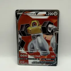 Pokemon TCG Melmetal V (Full Art) 075/078 Ultra Rare Pokemon GO NM - Image 3