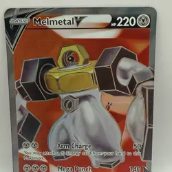 Pokemon TCG Melmetal V (Full Art) 075/078 Ultra Rare Pokemon GO NM - Image 4