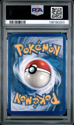 1999 Pokemon Game Base Set Unlimited Poliwag 59/102 PSA 9 - Image 2