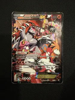 Pokemon Team Magma’s Groudon EX 15/34 XY Double Crisis 2015 DMG - Image 1