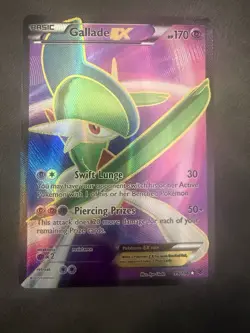 Pokemon TCG Gallade EX Full Art Ultra Rare Card Roaring Skies 99/108 - Image 1