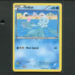 Pokemon TCG Frillish 44/149 BW Boundaries Crossed Regular Common Card EN-LP 2012 - Image 1