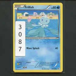 Pokemon TCG Frillish 44/149 BW Boundaries Crossed Regular Common Card EN-LP 2012 - Image 3