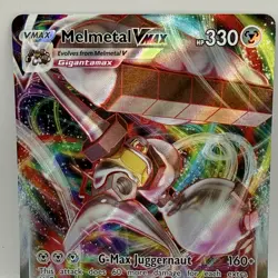 Pokemon TCG Melmetal VMAX Holofoil 048/078 Pokemon GO NM - Image 1