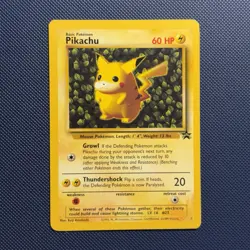 Pokemon Vintage Ivy Pikachu #1 WotC Black Star League Promo 1999 - Image 1
