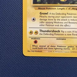 Pokemon Vintage Ivy Pikachu #1 WotC Black Star League Promo 1999 - Image 5