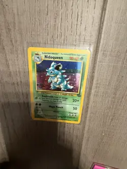 Pokemon TCG Nidoqueen Jungle Holo Card 7/64 - Image 2