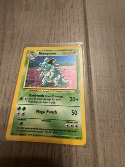 Pokemon TCG Nidoqueen Jungle Holo Card 7/64 - Image 3