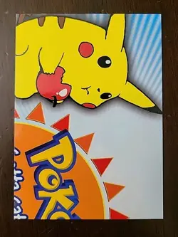 MP! - Topps Pokemon Series 3 - Pikachu Apple P01 of 6 - Puzzle Card - Image 1