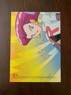 MP! - Topps Pokemon Series 3 - Pikachu Apple P01 of 6 - Puzzle Card - Image 2