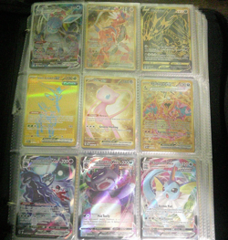 Modern Pokemon Binder Ultra Rare Mew Ex and Ultra Rare Charizard NM/LP Condition - Image 1