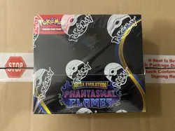 Pokemon TCG Mega Evolution PHANTASMAL FLAMES Booster Box NEW/Factory Sealed - Image 1