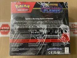 Pokemon TCG Mega Evolution PHANTASMAL FLAMES Booster Box NEW/Factory Sealed - Image 2