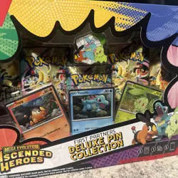Pokemon Ascended Heroes First Partner Deluxe Pin Collection Sealed New - Image 3