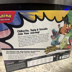 Pokemon Ascended Heroes First Partner Deluxe Pin Collection Sealed New - Image 4