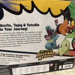 Pokemon Ascended Heroes First Partner Deluxe Pin Collection Sealed New - Image 5