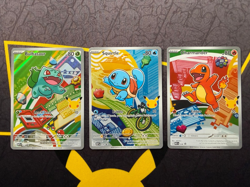 Pokemon First Partner Kanto Starters Bulbasaur, Charmander, Squirtle 30th - Image 1