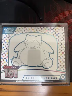 Pokemon TCG Scarlet & Violet 151 MEW EN Elite Trainer Box SEALED ETB W/Case - Image 1
