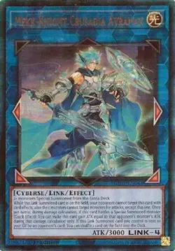 Yugioh! Mekk-Knight Crusadia Avramax - RA01-EN044 - Prismatic Ultimate Rare - 1s - Image 1