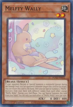 Yugioh! Melffy Wally - POTE-EN022 - Common - 1st Edition Near Mint, English - Image 1